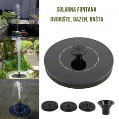 ECO FONTANA – Solarna fontana za dvorište