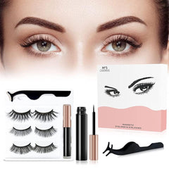 GALANCE - Magnetne trepavice + ajlajner