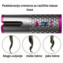 LUX LOKNE - Automatski Uvijač za Kosu