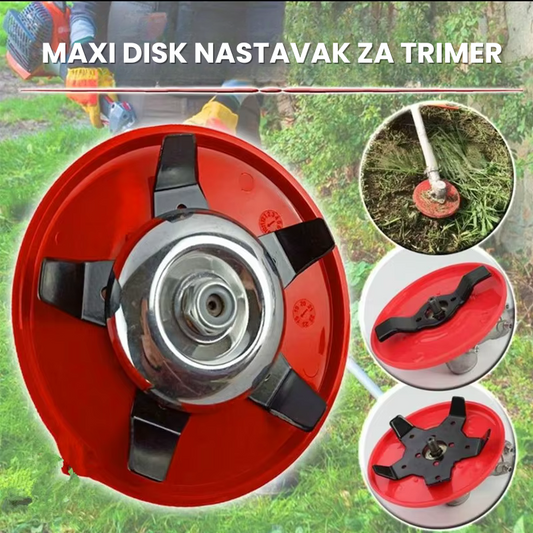 MAXI DISK - Glava za trimer za uklanjanje korova ( 5 sečiva )