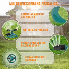 AQUA ROTOR - Prskalica za zalivanja sa rotacijom 360 stepeni