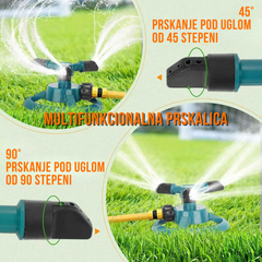 AQUA ROTOR - Prskalica za zalivanja sa rotacijom 360 stepeni