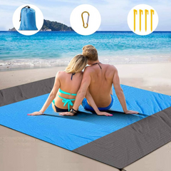 MAT PLUS Prostirka za Plažu – Vodootporna, Sklopiva i Laka za Nošenje