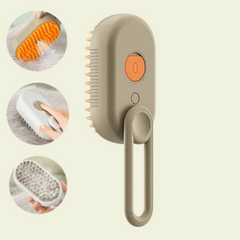 SPAPET – Masažna četka sa sprejem za kućne ljubimce