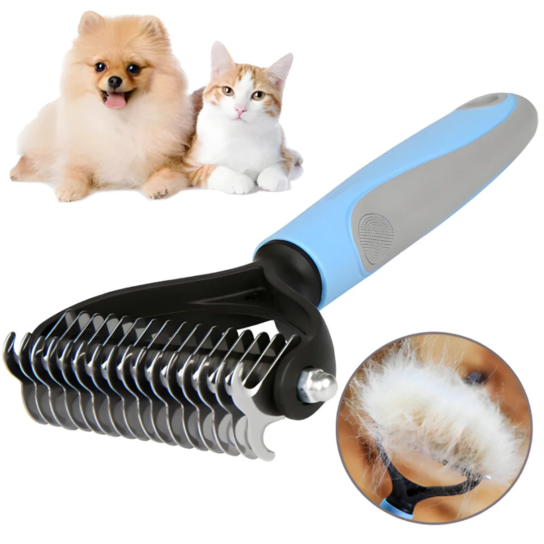 PETGROOM - Dvostrana četka za uklanjanje dlaka i poddlaka