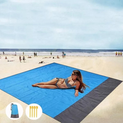 MAT PLUS Prostirka za Plažu – Vodootporna, Sklopiva i Laka za Nošenje